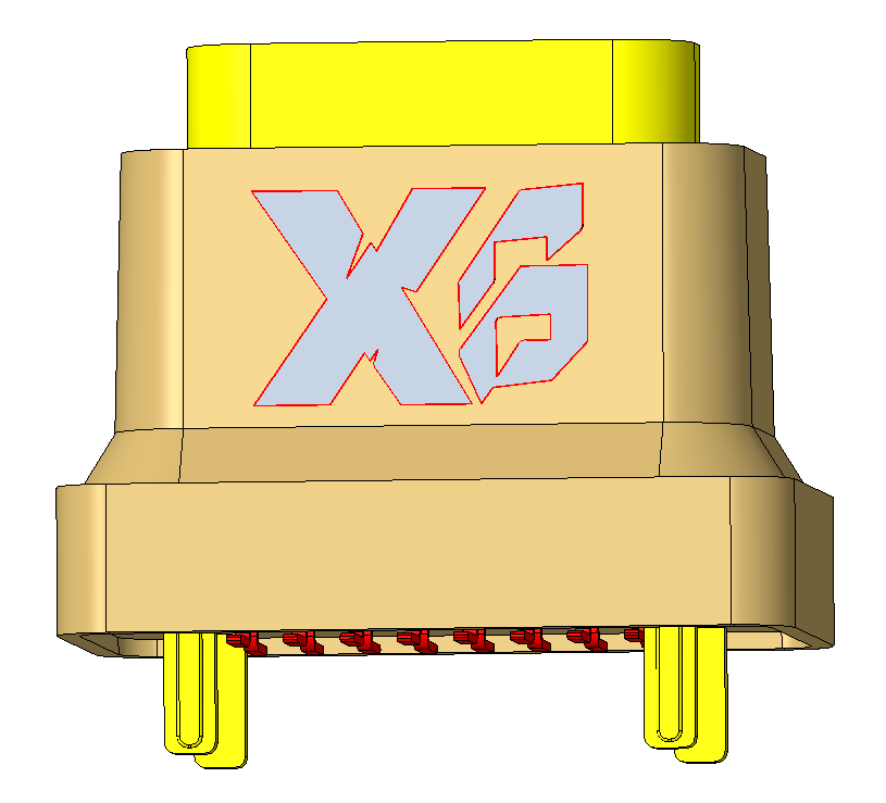 XB-TYPE C 16P-14-X 贴片立式TYPE C插座高10.5mm 16Pin 防水Type C USB母座SMT H=10.5mm